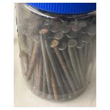 Lag Screws, Nails & Bolts Mixed Lot & Fastener Assortment