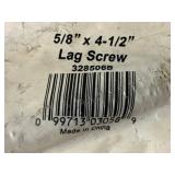 Lag Screws, Nails & Bolts Mixed Lot & Fastener Assortment