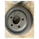 Brake Drums Cast Iron Pair - one still sealed