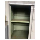 Metal Storage Cabinet 31 X 26 X 41 in - As-Is no key