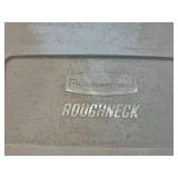 Cherry Wood Chips in Rubbermaid Roughneck Storage Totes (Lot of 2)