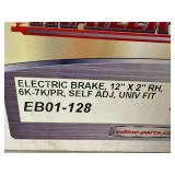 Trailer Brake Parts Pro EB01-128 Electric Brake 12 X 2 RH 6K-7K in Orig Box