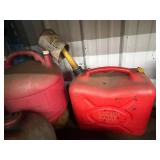 Gas Cans - Assorted Fuel Cans (Lot of 4)