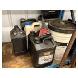 Hydraulic Fluid & Engine Oil Mixed Lot - Farm Rated, Kubota & New Holland - contents unverified