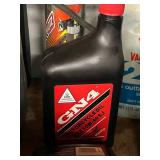 Motor Oil & Automotive Fluids Mixed Lot - Valvoline, Mobil, NAPA, Honda - contents unverified