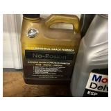 Motor Oil & Automotive Fluids Mixed Lot - Valvoline, Mobil, NAPA, Honda - contents unverified