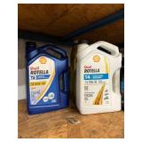 Motor Oil Mixed Lot - NAPA, Shell Rotella, Valvoline, Ravenol & Harley-Davidson - contents unverified