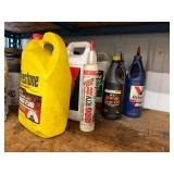 Automotive Fluids & Chemicals Mixed Lot - Prestone, NAPA, Valvoline, 3M - contents unverified