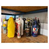 Automotive Fluids & Chemicals Mixed Lot - Prestone, NAPA, Valvoline, 3M - contents unverified