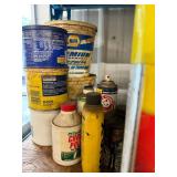 Automotive Fluids & Chemicals Mixed Lot - Prestone, NAPA, Valvoline, 3M - contents unverified