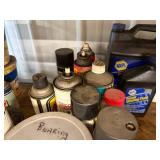 Automotive Fluids & Chemicals Mixed Lot - Prestone, NAPA, Valvoline, 3M - contents unverified