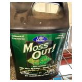 Lawn Care Chemicals Mixed Lot - Lilly Miller Moss Out, Repels-All & Drive 75 DF - contents unverified