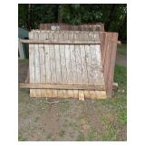 Reclaimed Wood Fence Panels