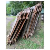 Reclaimed Wood Fence Panels