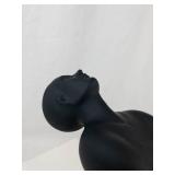 Modern Sculptural Floor Lamp Figure With Globe Shade - Working
