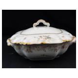 Vintage Haviland Limoges Marseille T.52 Covered Serving Dish