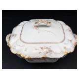 Vintage Haviland Limoges Marseille T.52 Covered Serving Dish