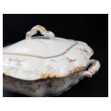 Vintage Haviland Limoges Marseille T.52 Covered Serving Dish