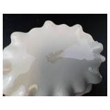 Porcelain Covered Serving Bowl With Lid & Handles