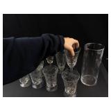 Mixed Glass Stemware & Vases