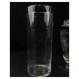 Mixed Glass Stemware & Vases