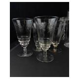 Mixed Glass Stemware & Vases