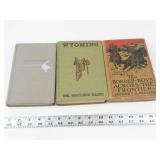 Vintage Western Hardcover Book Lot - Audubon, Wyoming & Border Boys