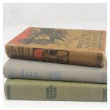 Vintage Western Hardcover Book Lot - Audubon, Wyoming & Border Boys
