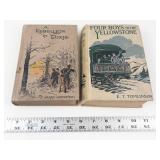 Vintage Tomlinson & Castlemon Hardcover Books