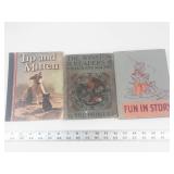 Vintage Reader Book Set: Tip and Mitten, the Winston Readers & Fun in Story