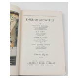 Vintage English Activities School Textbooks Lot of 5