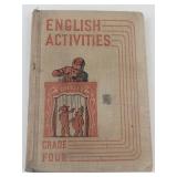 Vintage English Activities School Textbooks Lot of 5