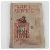 Vintage English Activities School Textbooks Lot of 5