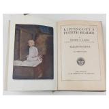 Antique School Reader & Arithmetic Textbooks