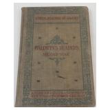 Antique School Reader & Arithmetic Textbooks