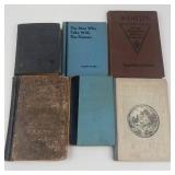 Vintage Mixed Book Lot of 6
