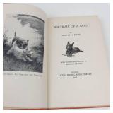 Vintage Mixed Lot of 3 Books: a Girl of the Limberlost, Portrait of a Dog & Hoyle