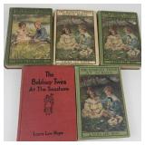 Vintage Laura Lee Hope Bobbsey Twins Book Set (Lot of 5)