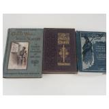 Vintage Book Mixed Lot: the Great War on White Slavery, the Severed Mantle & Through Russian Snows