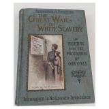Vintage Book Mixed Lot: the Great War on White Slavery, the Severed Mantle & Through Russian Snows