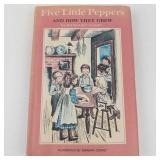 Vintage Five Little Peppers Books Mixed Lot