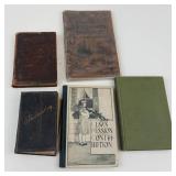 Vintage Book Mixed Lot of 5