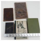 Vintage Book Mixed Lot of 5