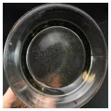 Smoked Glass Pitcher & Goblet Set
