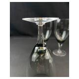 Smoked Glass Pitcher & Goblet Set