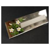 Vintage Glass Dinner Placecard Holders (Set of 8)