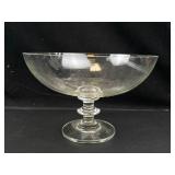 Clear Glass Serveware Set (Lot of 9)