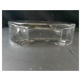 Clear Glass Serveware Set (Lot of 9)