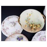 Mixed Lot of Painted Porcelain Serveware