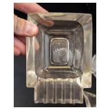 Clear Pressed Glass Tabletop Mixed Lot (10 Pieces)